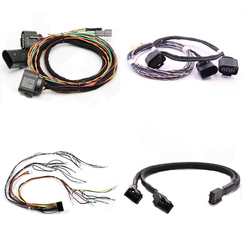 Customized Length SCSI D-sub DB9 Cables with 25 50 Pin Centronics Male Female Connectors