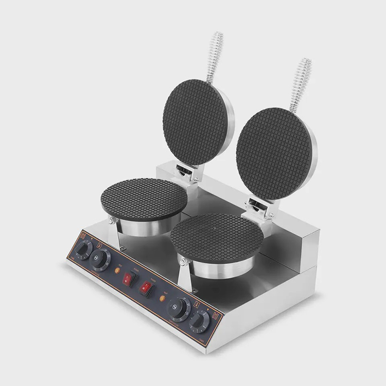 Hotels' Must-Have 2400W Commercial Baking Tool Ice Cream Cone Machine Waffle Cone Maker