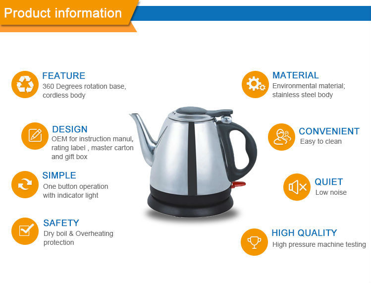 Coffee Drip Water Boiler Kettle Gooseneck Kitchenaid Electric Tea Kettle