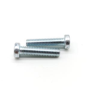 China Fillister Slotted Cheese Head Steel Machine Screws Zinc Plated M1.6 M2 M2.5 wholesale