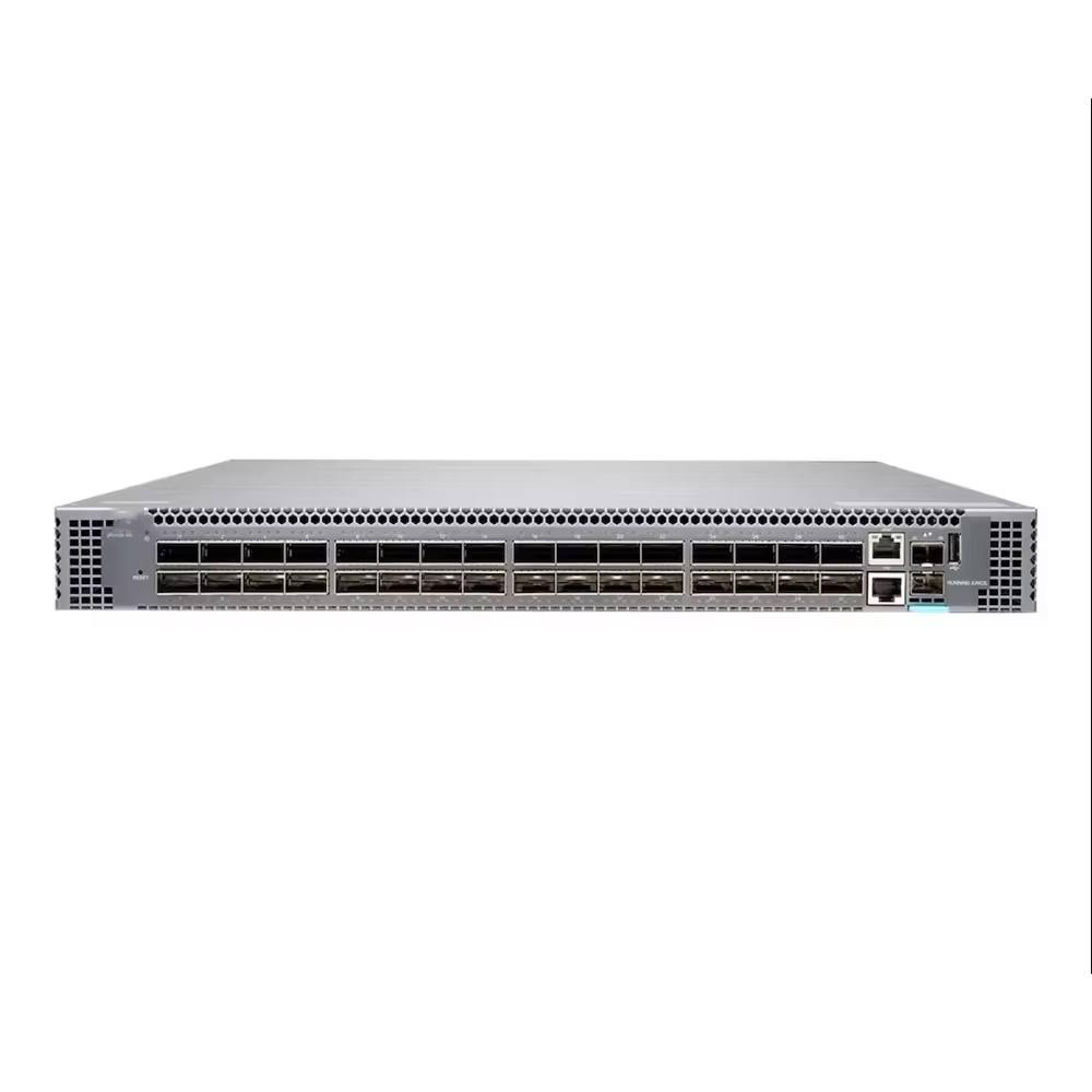 24 Port Managed Multi-layer Network Optical Switch QFX5120-32C-AFO Model Full-Duplex Half-Duplex for Laptop Communication