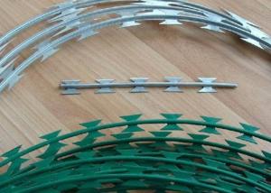 China Vinstar Galvanized Military Razor Fencing Wire Concertina Razor Barbed Tape wholesale