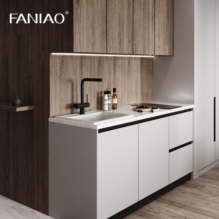 Melamine Kitchen Cabinets Kitchenette All In One Mini Kitchen For Apartments And Hotel