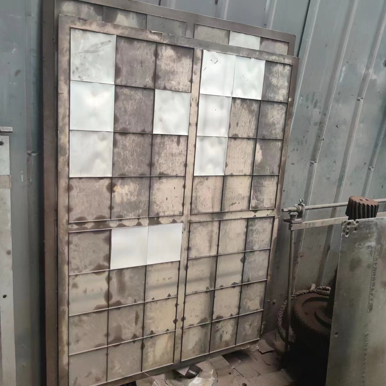 Carton Flat Press Emboss Indentation Machine 1500Model Of Die Cutting 7.5KW 1500*1050