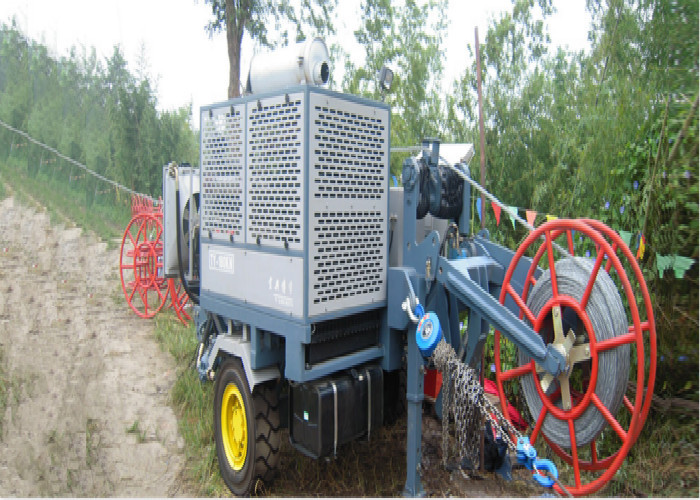 High voltage power transmission 30KN linepull hydraulic cable puller for overhead power line