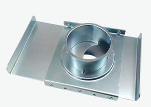 China Galvanized Sheet Manual Sliding Damper 100mm Stainless Steel Blast Gate wholesale