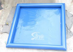 China Blue Large Inflatable Water Pools For Adults Outdoor Inflatable Swimming Pools wholesale