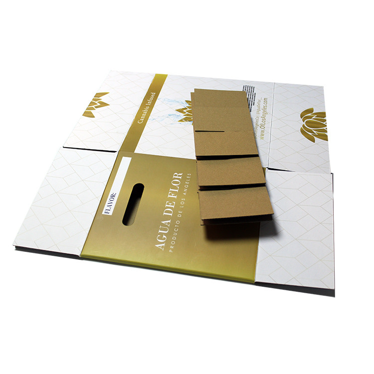 Heavy Duty Beer Wine Shipping Carton Box With Cardboard Dividers