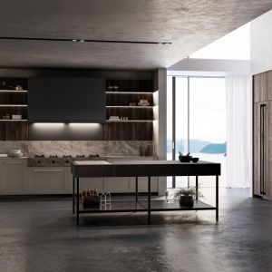 Smart Complete Set Melamine Cupboards Supplies Custom Wooden Pantry Modern