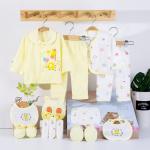 Golden supplier 100% cotton baby clothings gift clothes box newborn new born