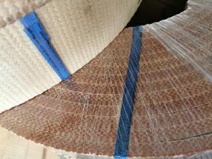 China 20m/Roll Drilling Machine Non Asbestos Woven Brake Lining wholesale