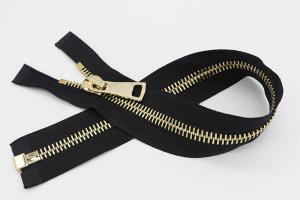 China 12 # Open End Reversible Coat Zippers , 26 Inch Heavy Duty Leather Jacket Zippers wholesale