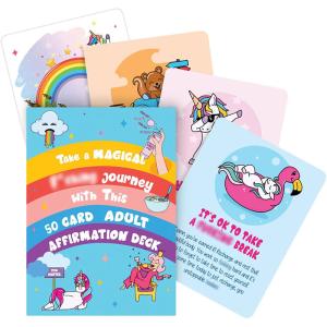 China Recycled Deck Printing Positive Affirmation Educational Playing Cards Oem wholesale