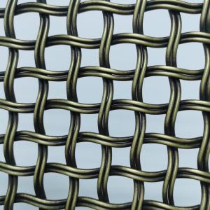 China Customizable Cabinat Mesh Decorative Wire Grilles 52% Open Area wholesale