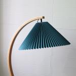 ins pleated retro wood floor lamp decoration vintage floor lamps living room