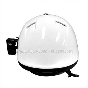 China Non Contact Face Recognition Thermometer Helmet wholesale