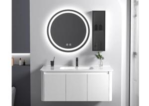 China Wall Mounted Wash Basin Vanity Cabinet Waterproof For Bathroom wholesale