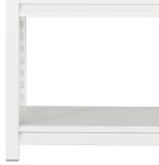 Light Duty Supermarket 4 Tiers Metal Storage Rack