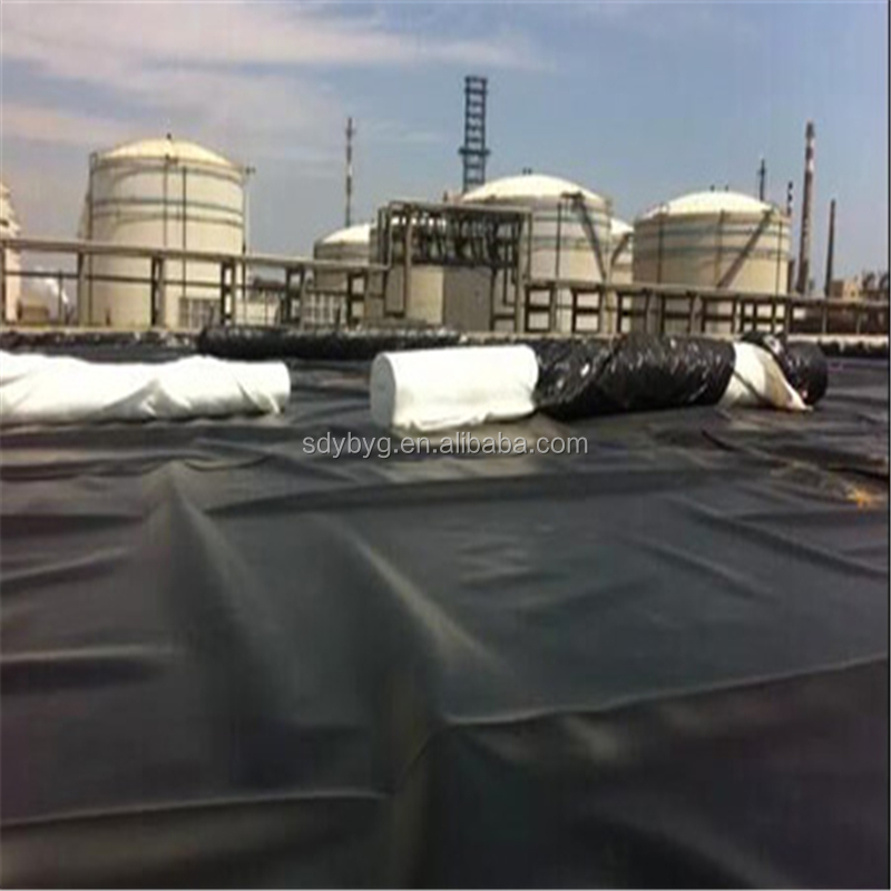 Waterproof HDPE Geomembrane Liners for Fish Pond Projects Long Service Life Guaranteed