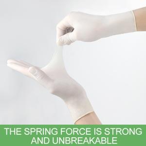 China Powder Free 100pcs/Box XXL Latex Disposable Gloves wholesale