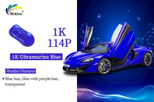 China 1K Ultramarine Blue Automotive Car Paint Refinish automotive refinish paint wholesale