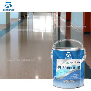 China High Gloss Colored Self Leveling Garage Floor Coating Stain Resistant wholesale