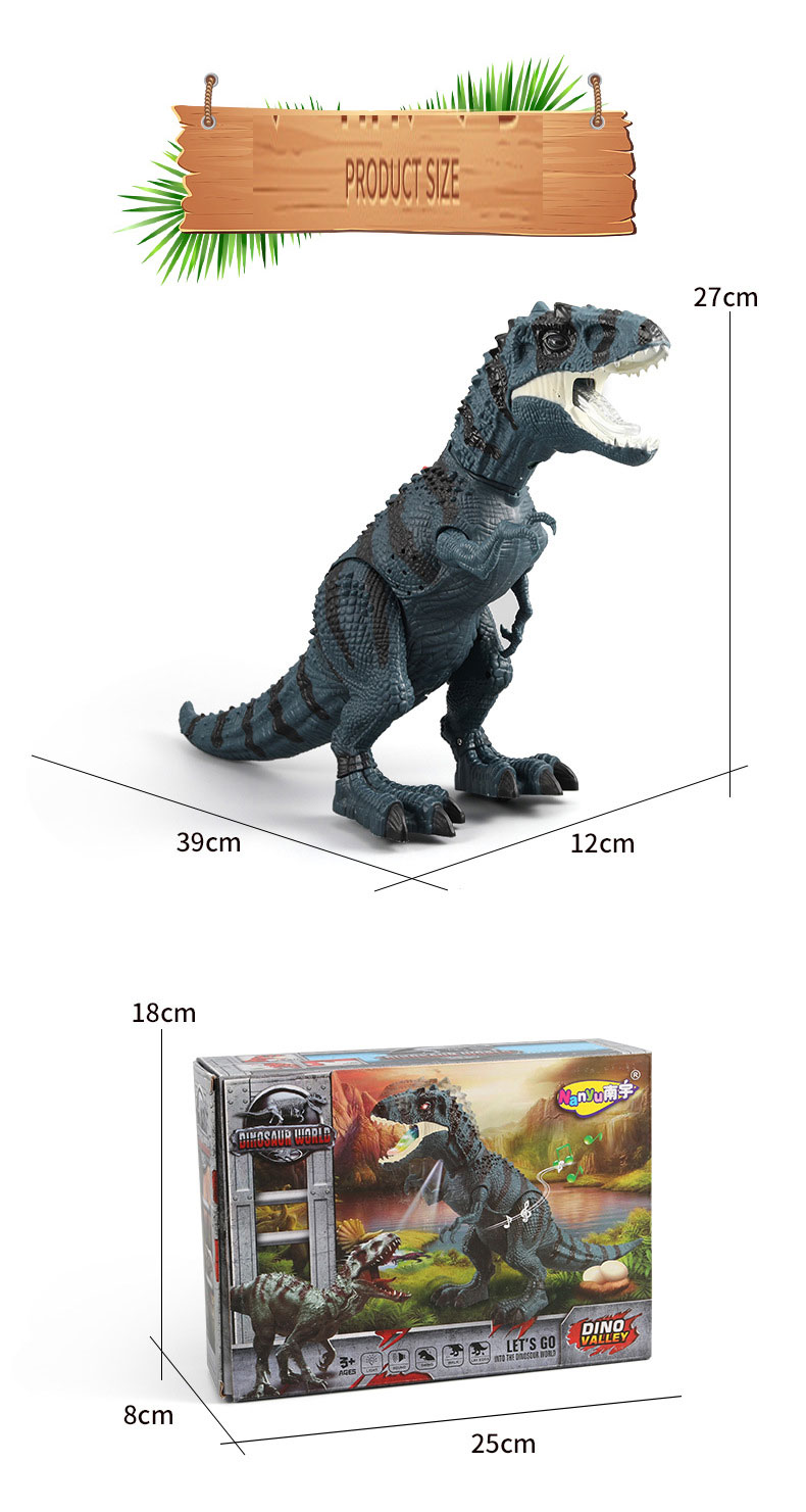 Projection Egg Laying Dinosaur Model Great for Unisex and Children Aged 2 to 4