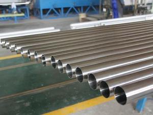 China 904L Stainless Steel Pipe Tube 0.6mm Stainless Steel Stove Pipe GB 2B Finish wholesale