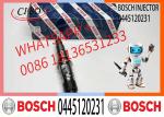 Engines Parts 4D107 6D107 Fuel Injector 0445120231 6754-11-3011 For Komatsu