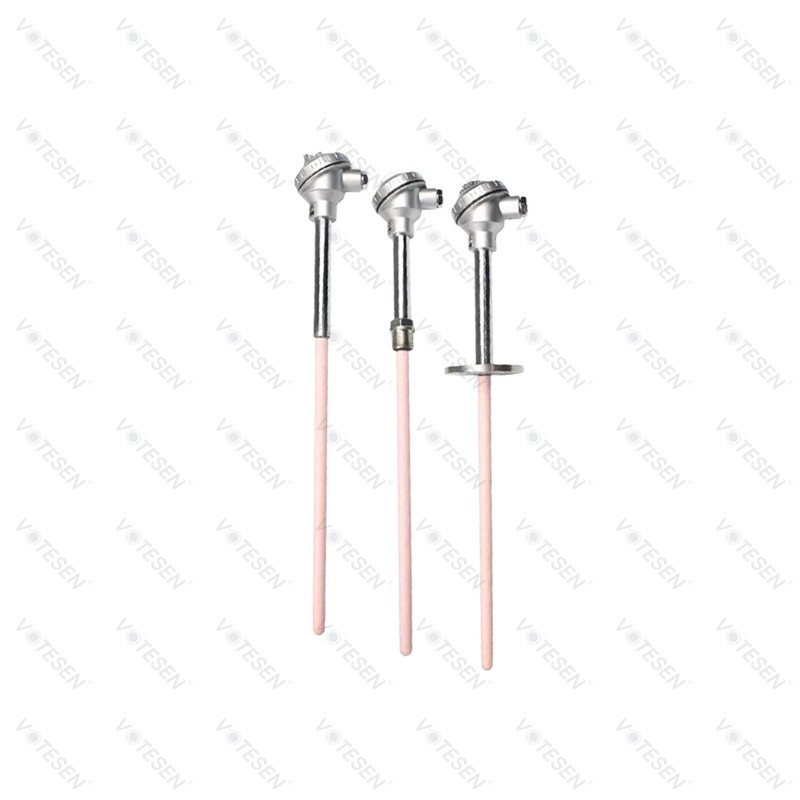 S Type Platinum Rhodium Thermocouple WRP-130 0-1600 Degre With High Temperature Corundum Tube