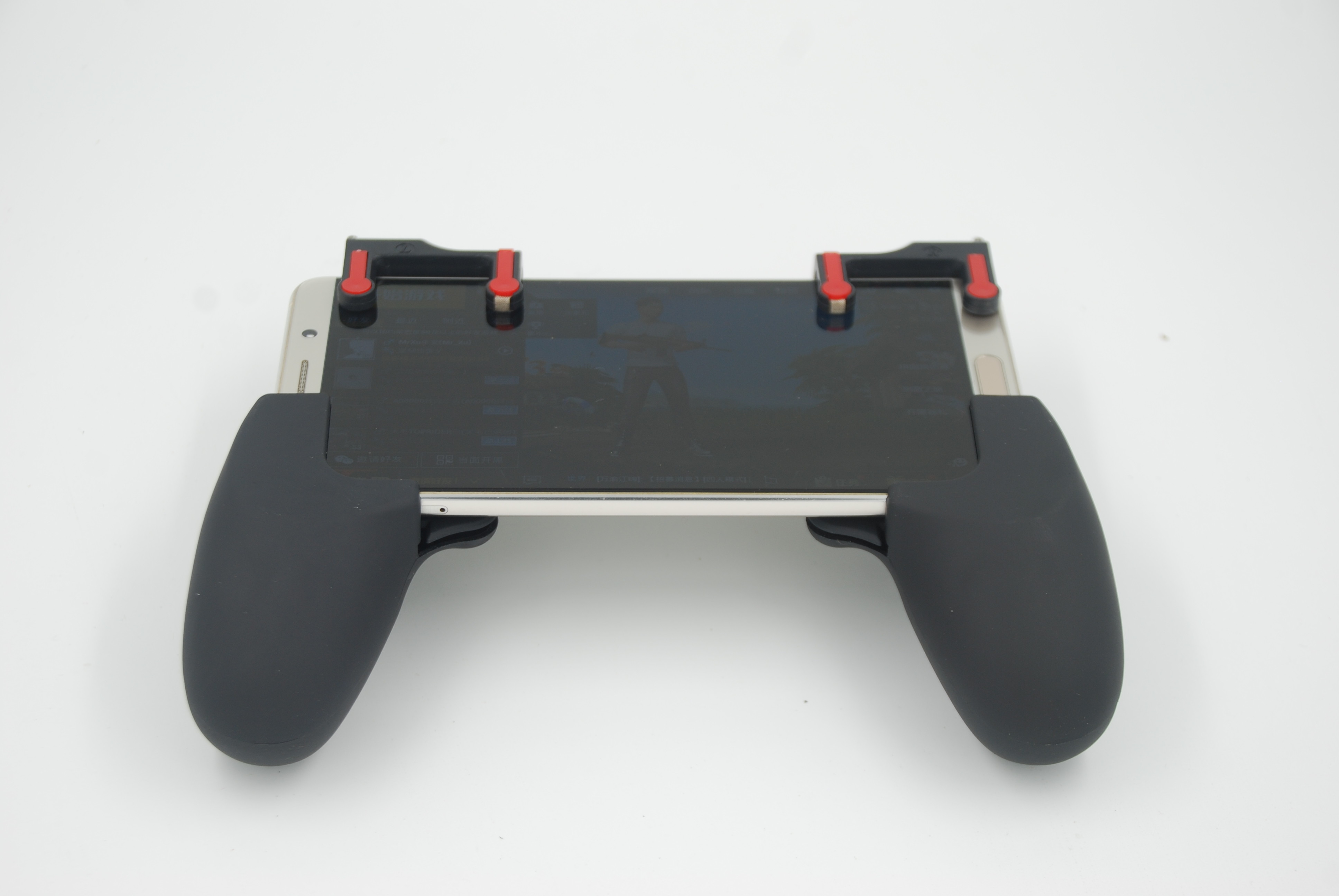 PUBG mobile game joystick with L1R1 Physical button Aim and shoot