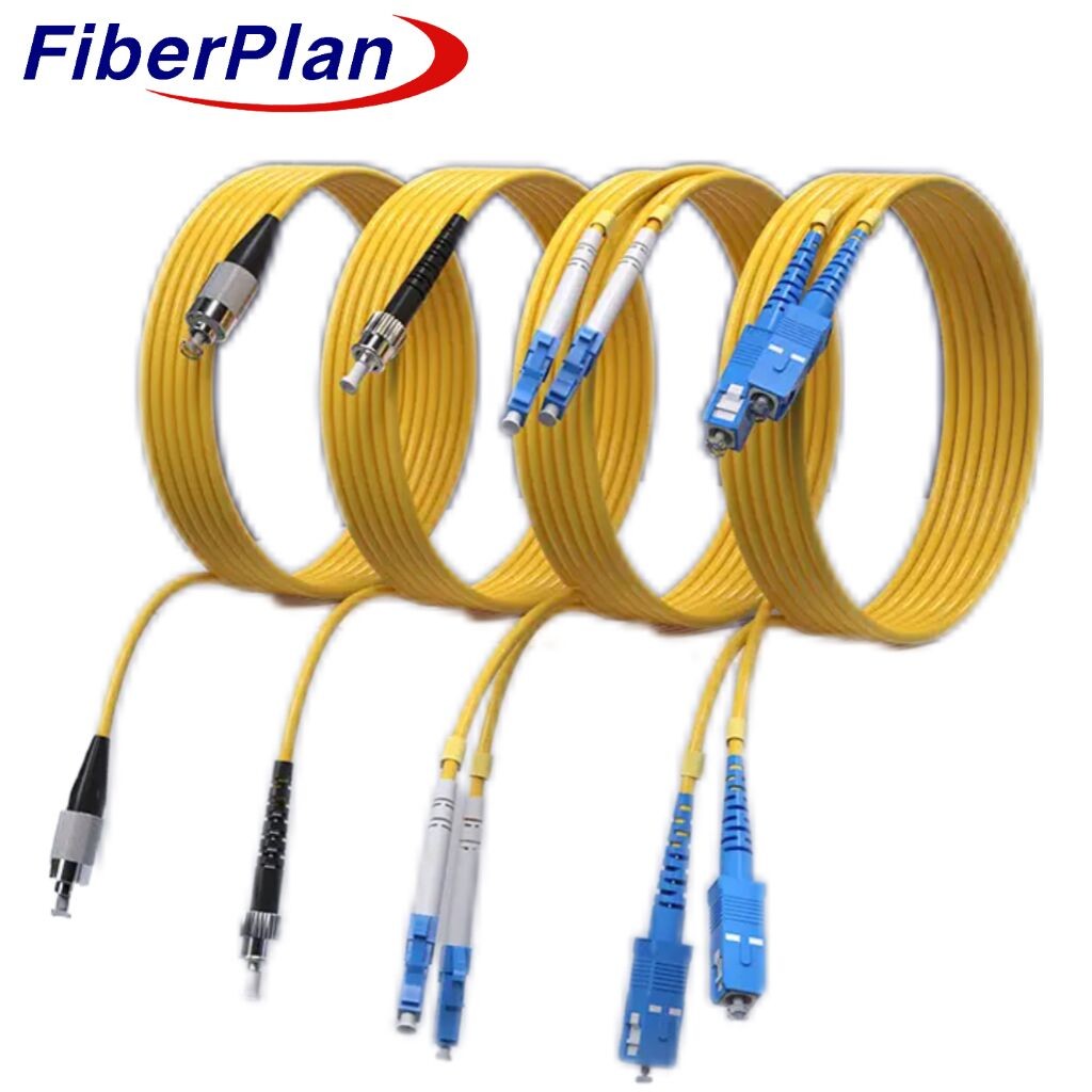 2.0mm 3.0mm Fiber Optic Patch Cord LC/UPC-LC/UPC Duplex Single Mode Fiber Cable