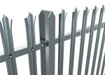 Security Defense Metal Palisade Fencing Anti Vandal For Residential Garden