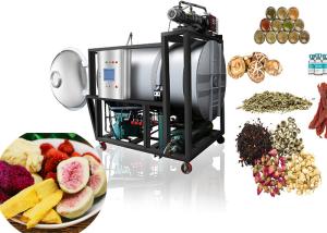 China Vacuum Lyophilzer Freeze Dryer -45C-80C Cold Trap 100kg/Batch wholesale