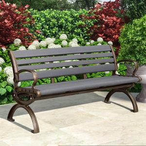 China Antique Cast Aluminium Bench Seat Oem Aluminium Outdoor Bench Seat wholesale