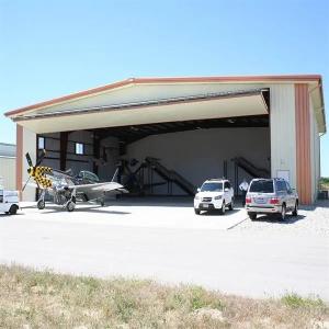 China Q235B Structural Steel Hanger Fire Resistance Prefabricated Hangars wholesale