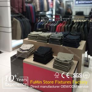 China Portable hot sale fashion design hanging clothes metal display racks/clothes metal display wholesale