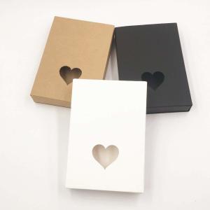China White Black Brown Modern Gift Offset Printing Kraft Paper Packaging Box wholesale