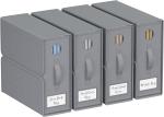 Sheet Organizers And Storage, 4-Pack, Queen/King Size (Grey), Bed Sheet