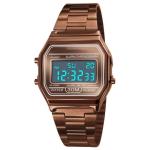 Unisex 3BAR Waterproof Digital Watch OEM 36*33mm Waterproof Chronograph