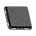 EN124 D400 Ductile Iron Manhole Covers Double Triangle ISO9001 Certification