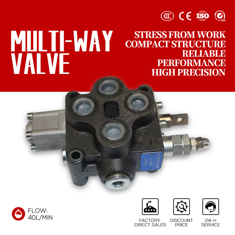 Road Roller Accessories Dutch Construction Diesel Engine Multi-Way Steering Valve