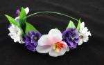 Flower head band