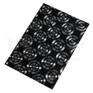 China AISI 201 304 316 CD Polishing Black Titanium 3D Laser Ornamental Stainless Steel Sheet wholesale
