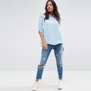 China 100% Viscose Women Blouse For Lady Clothing wholesale