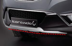 China Durable Front Car Bumper Guard / Bumper Cover for Ssangyong Korando(C200) 2011-2013 wholesale