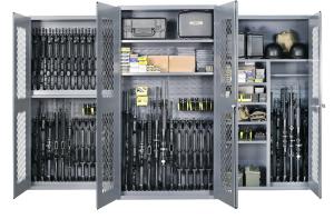 China M 16 Heavy Duty Security Cabinets For Weapon Equipment Storage Fully Metal Made wholesale