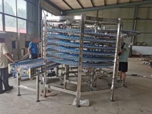 China Industrial Bread Proofer Fermentation Room with Spiral Conveyor wholesale