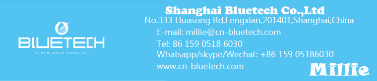 Customized Alkaline Bluetech Water Filter Pitcher CE Approved Serviceable