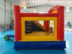 Commercial Inflatable Jumping House With Dry Slide Funny Inflatable Castle